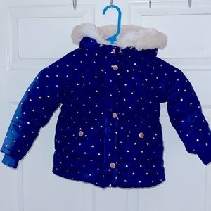 Toddler girls winter jacket